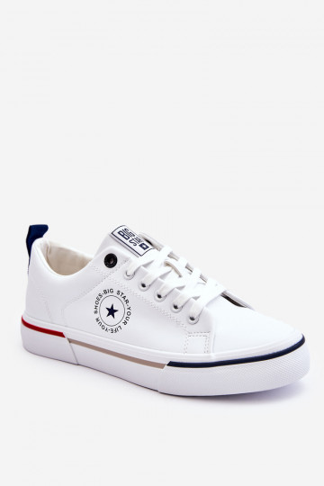Chaussures décontractées blanches pour hommes Big Star 2