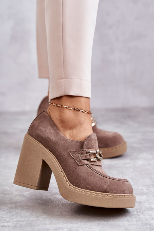 Jaime beige Wildlederstiefel mit... Jaime beige Wildlederstiefel mit...