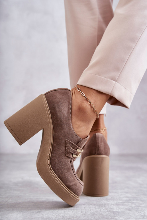 Jaime beige Wildlederstiefel mit... Jaime beige Wildlederstiefel mit...