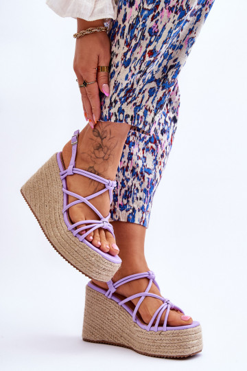 Paarse sandalen Nessia met... 2