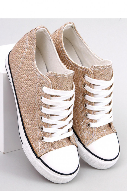 Chaussures à plateforme décontractées beiges