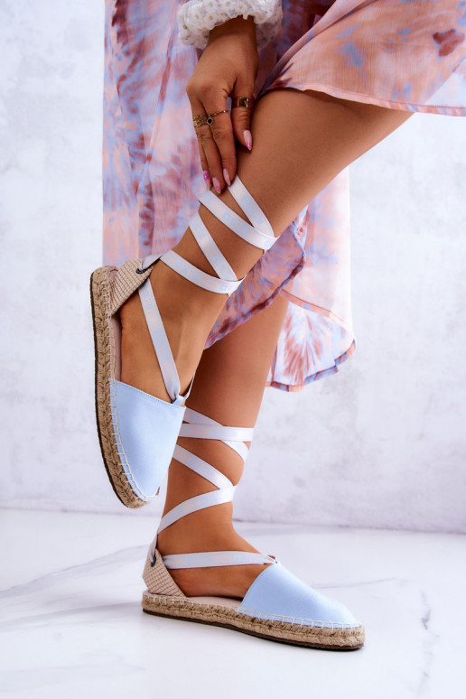 Espadrilles à lacets bleues Big Star Espadrilles à lacets bleues Big Star