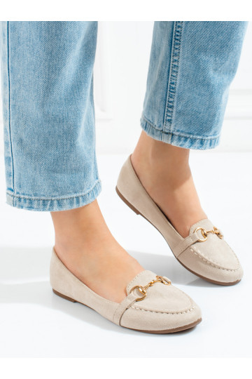 Mocassins femme Potocki beige 2