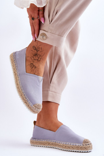 Lichtblauwe Espadrilles Big... 2