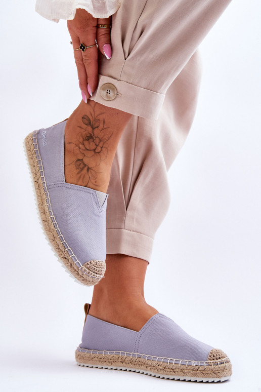Lichtblauwe Espadrilles Big Star Lichtblauwe Espadrilles Big Star