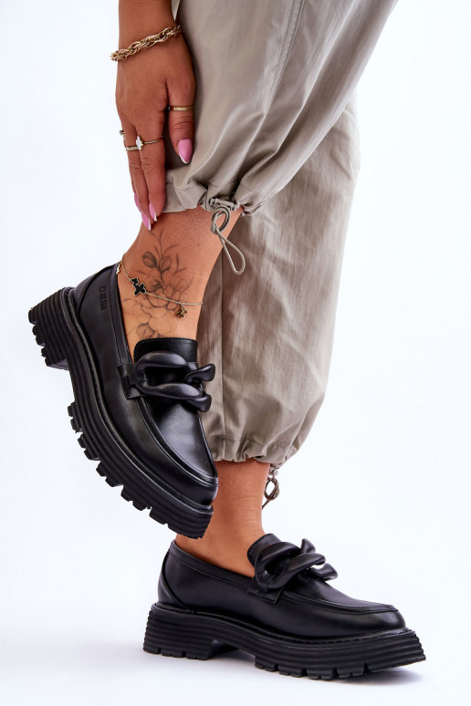 Mocassins Big Star couleur noir Mocassins Big Star couleur noir