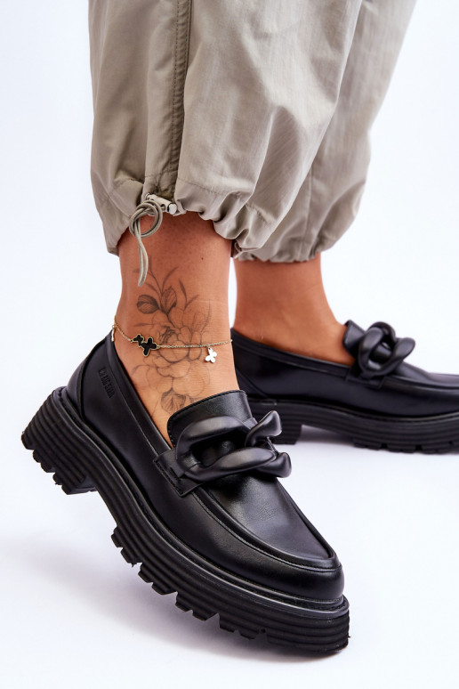 Mocassins Big Star couleur noir Mocassins Big Star couleur noir