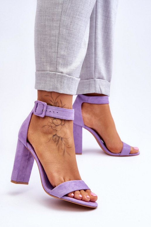 Lila Jacqueline-Wildleder-High-Heels Lila Jacqueline-Wildleder-High-Heels