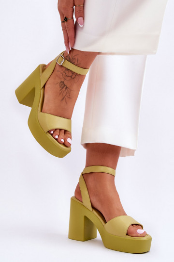 Modieuze sandalen met brede... 2