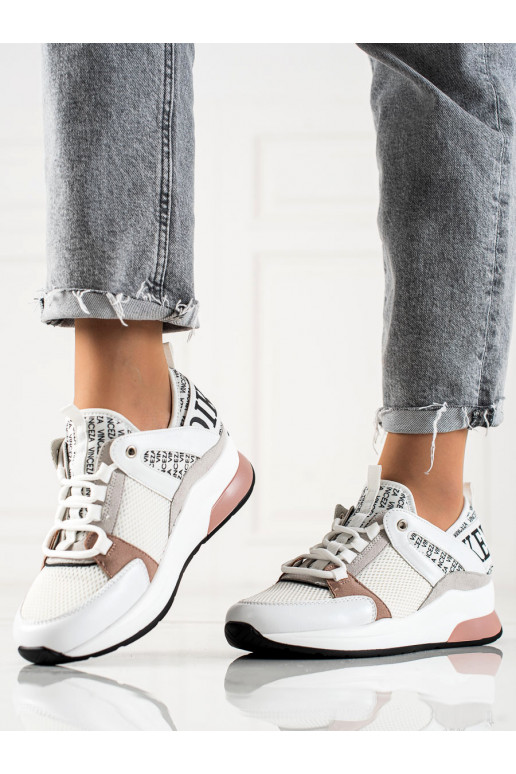 Vinceza witte vrijetijdsschoenen voor...