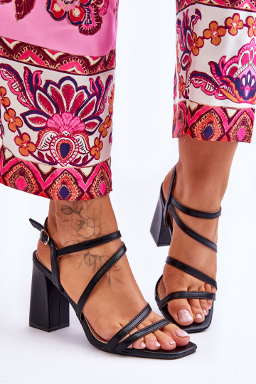 Zwarte sandalen Florentina... 2