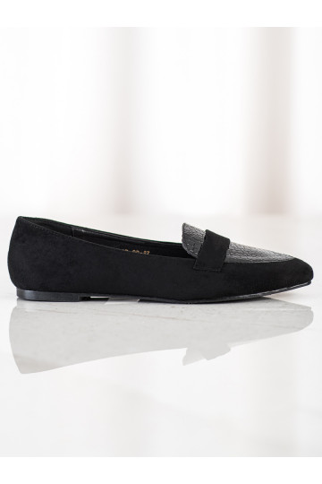 Mocassins Shelovet couleur noir 2