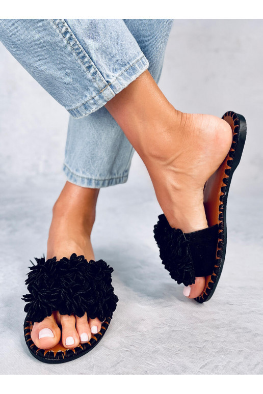 Damespantoffels PRIMA ZWART