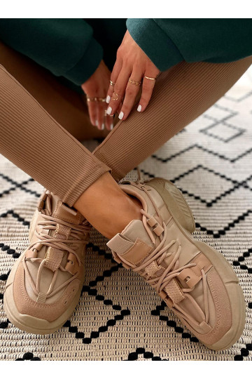 Sportschoenen ZENY kaki kleur