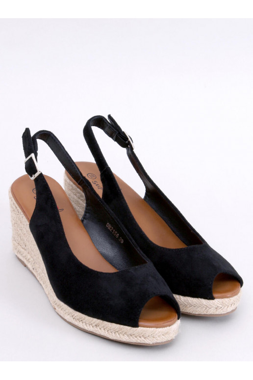 Espadrilles en plastique NEVIL NOIR