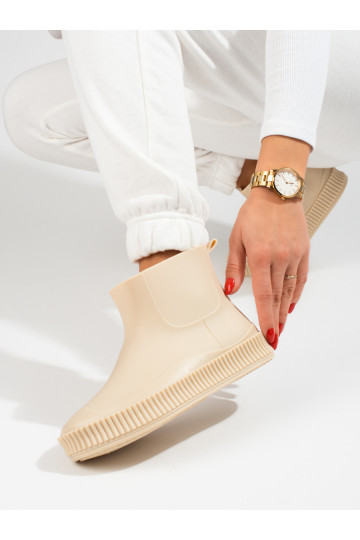 chaussures en caoutchouc beige Shelovet 2