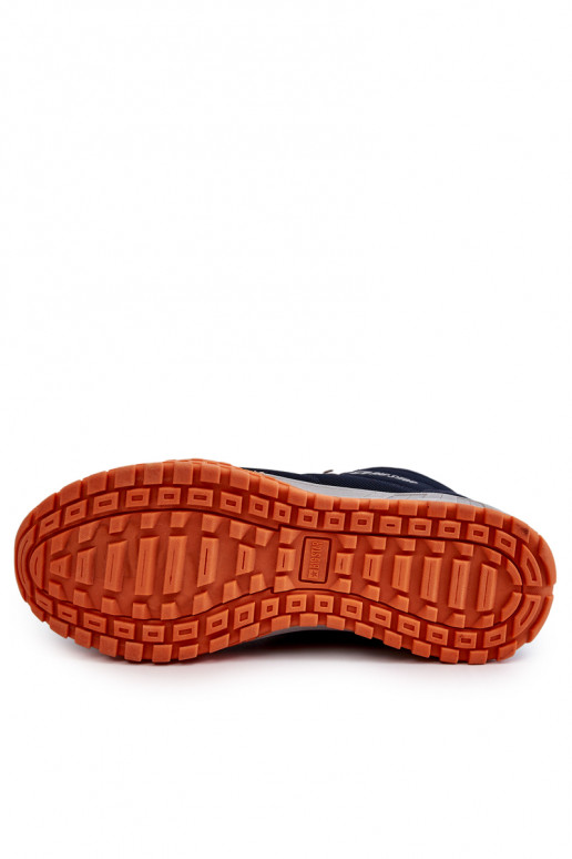 Chaussures de randonnée Memory Foam Big Star bleu foncé pour homme