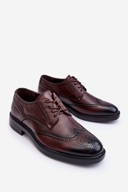 Bottes marron pour hommes dans le style élégant de Gustavo