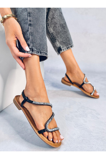 Zwarte sandalen met... 2