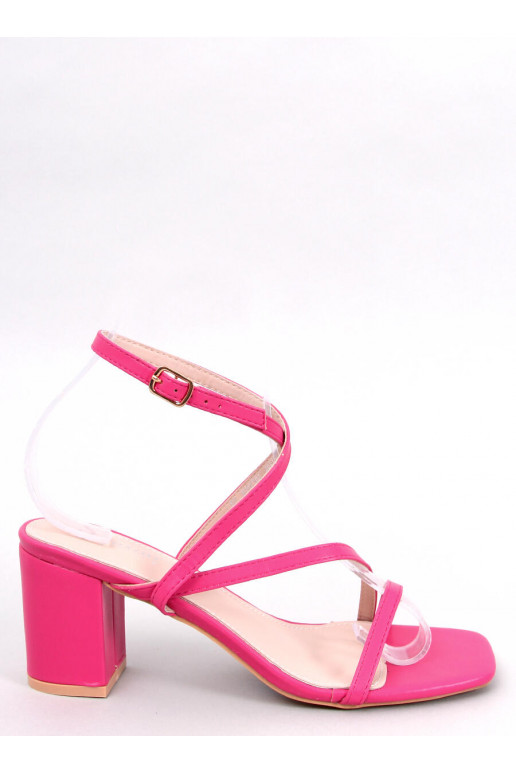 Sandales à talons élégantes roses THERESA
