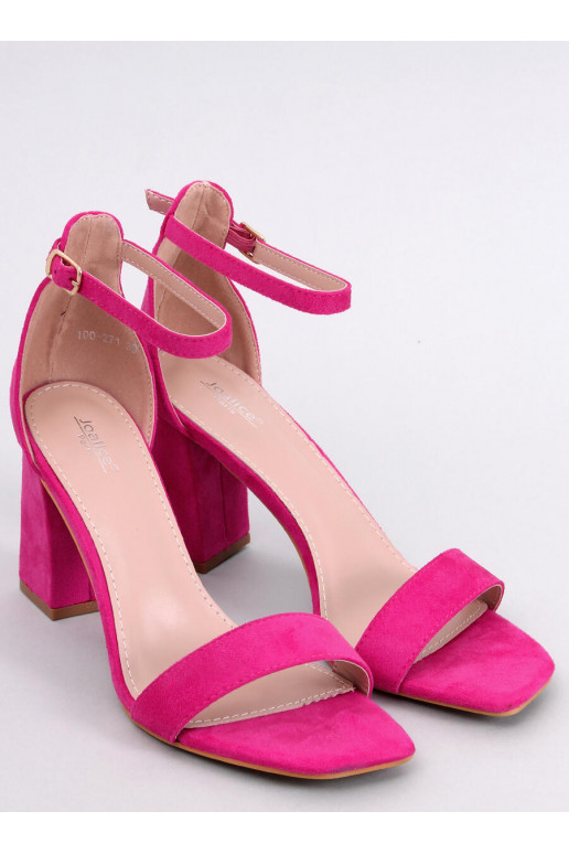 Roze schoenen met hoge hakken AISHA