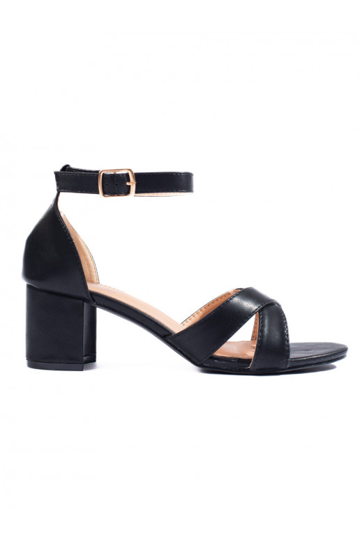 Sandales classiques en Shelovet noir