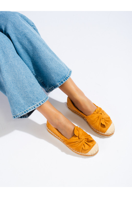 Wildleder-Espadrilles mit Plateau in...