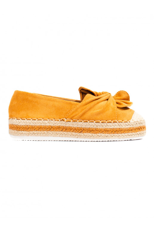 Wildleder-Espadrilles mit Plateau in...
