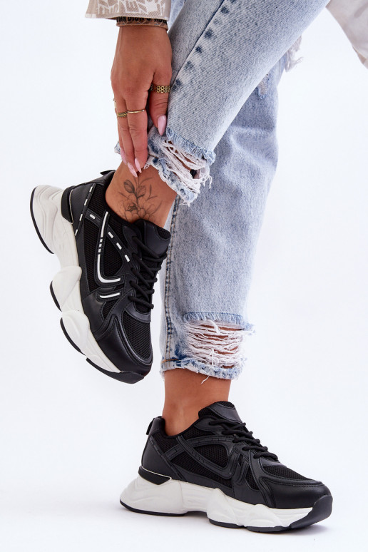 Baskets femme Feluci noires Baskets femme Feluci noires