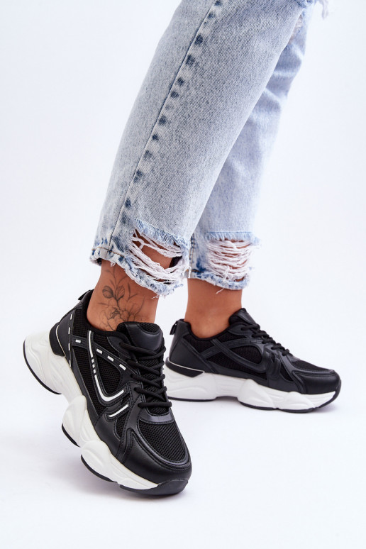 Schwarze Feluci-Sneaker für Damen