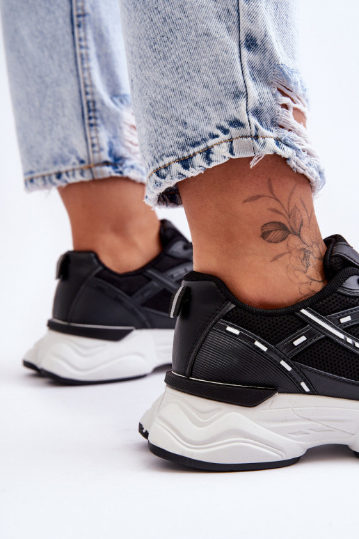 Baskets femme Feluci noires Baskets femme Feluci noires