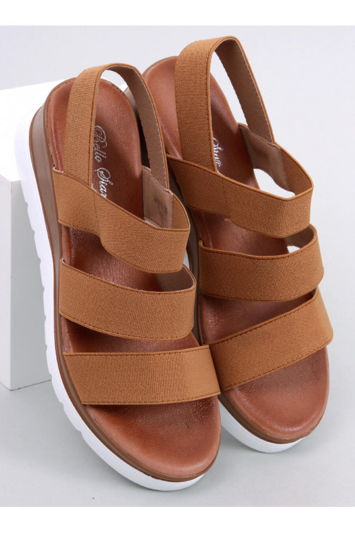 Sandales couleur marron CREGGER CAMEL