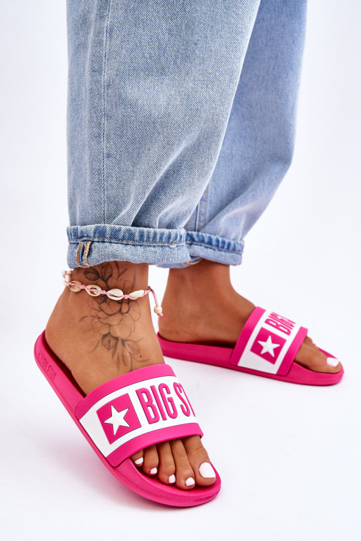 Rosa Big Star-Hausschuhe des...