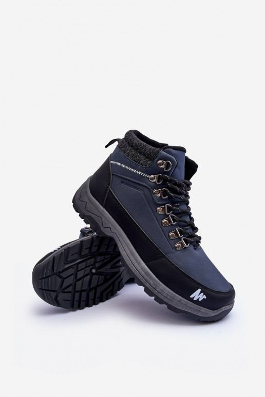 Chaussures de randonnée chauffantes pour hommes Westtide bleu foncé