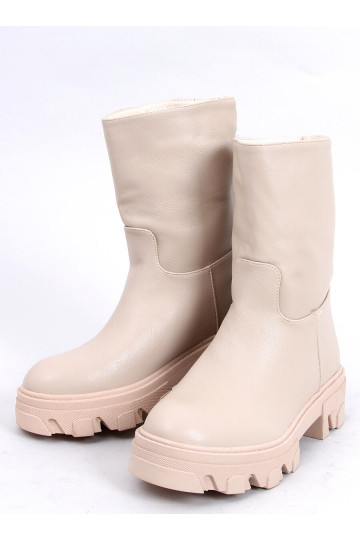 Bottines femme JOWITA BEIGE 2