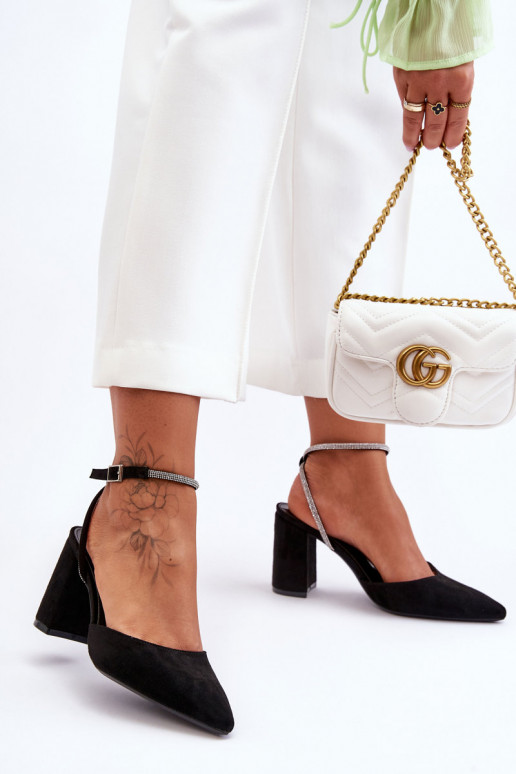 Zwarte suède schoenen Lirosa Zwarte suède schoenen Lirosa