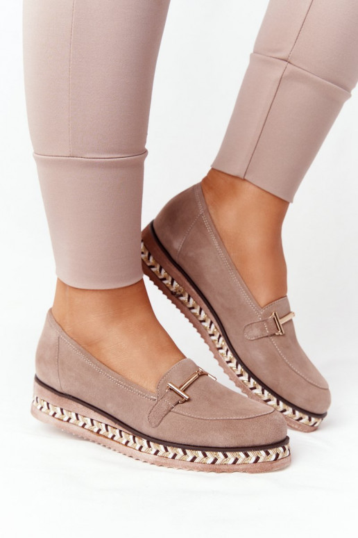 Mocassins avec plateforme de couleur... Mocassins avec plateforme de couleur...