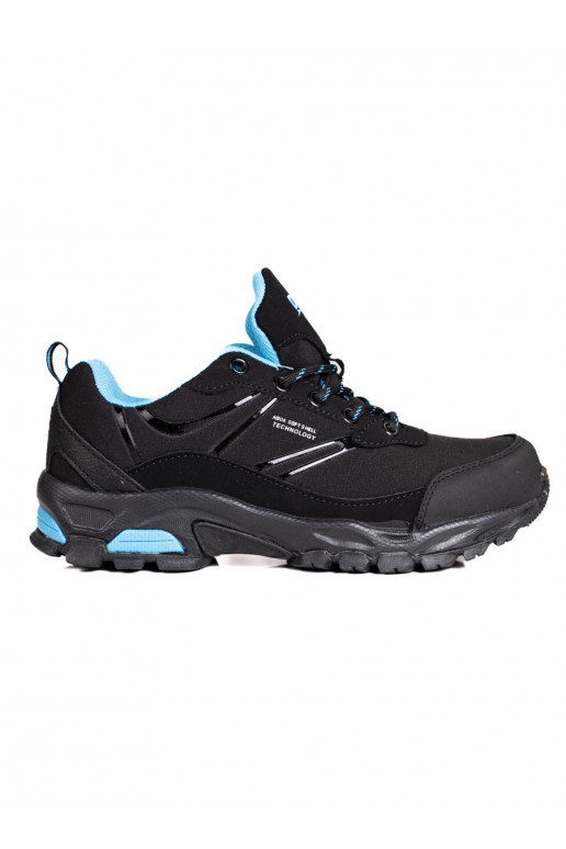 Chaussures de trekking style sport DK couleur noir-bleu
