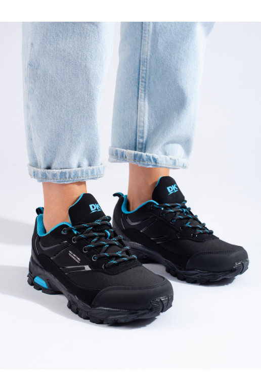 Chaussures de trekking style sport DK couleur noir-bleu