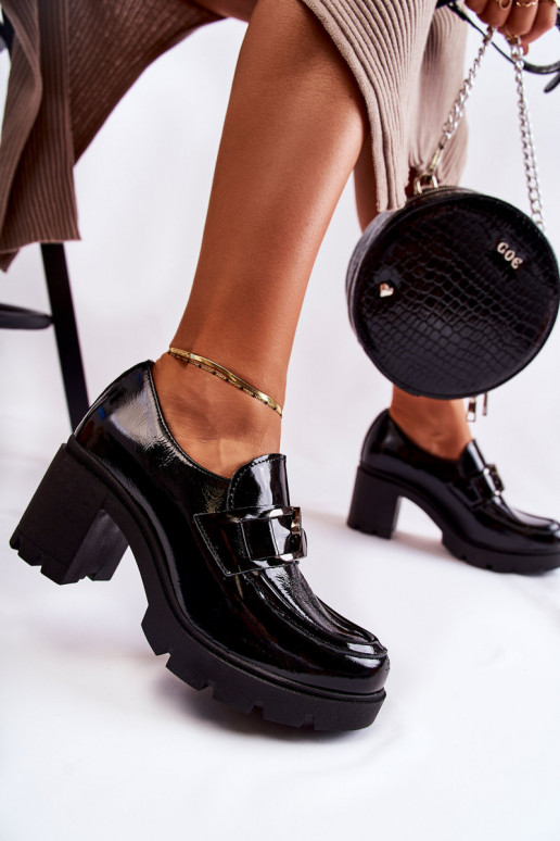 chaussures à talons couleur noire Harmell
