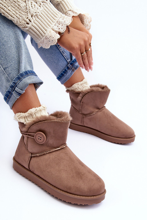 Bottes de neige chauffantes beige Siriol Bottes de neige chauffantes beige Siriol