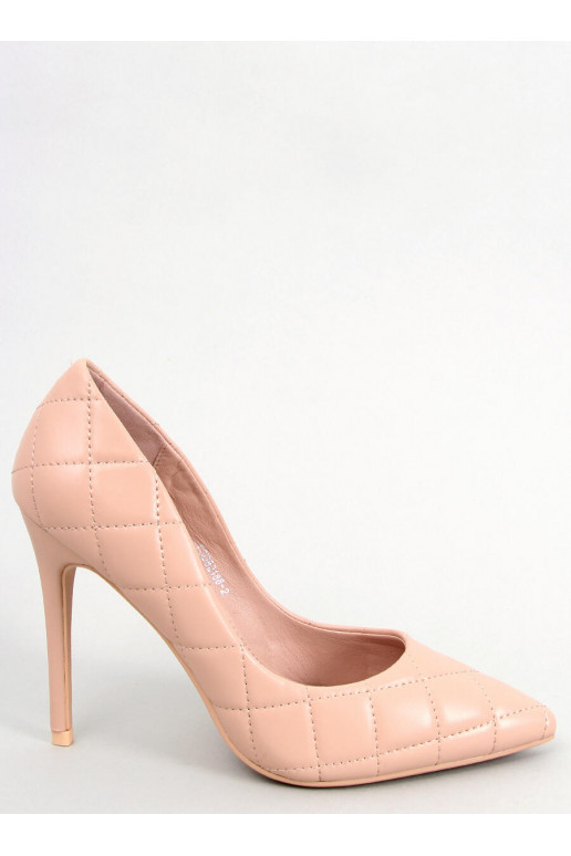 Schuhe mit dünnem Absatz RAQUEL NUDE