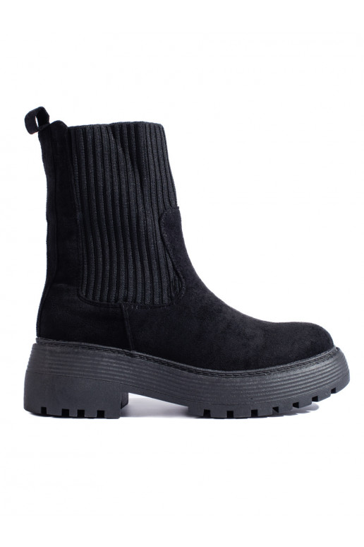 Damenstiefel Shelovet in schwarzer Farbe Damenstiefel Shelovet in schwarzer Farbe