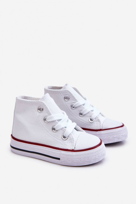 Chaussures pour enfants à semelles de couleur blanche Filemon