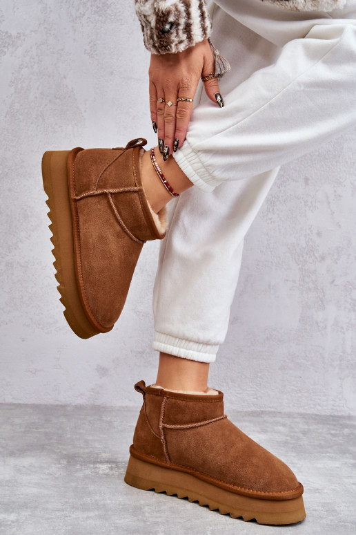 Bottes de neige Nucca marron