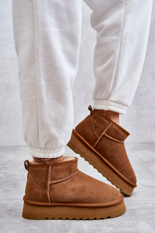 Bottes de neige Nucca marron