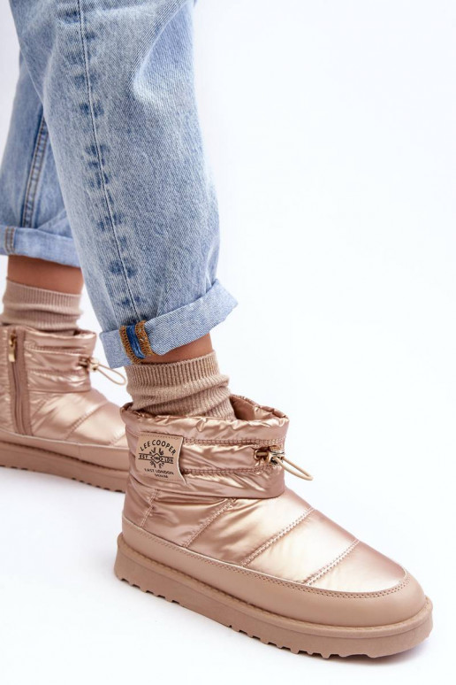 Warme snowboots Lee Cooper beige Warme snowboots Lee Cooper beige