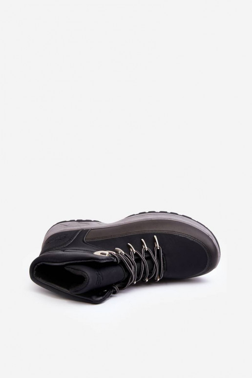 Bottes de randonnée noires Maraena pour homme