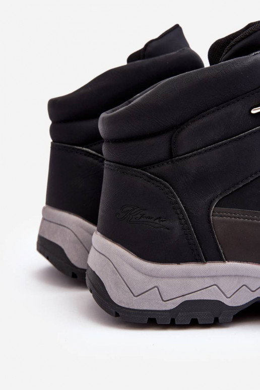 Maraena schwarze Wanderstiefel für Herren
