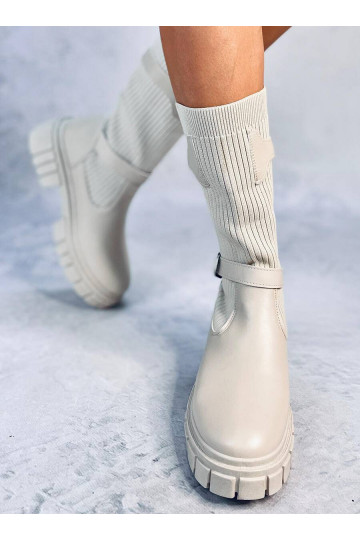 Lange laarzen beige kleur... 2
